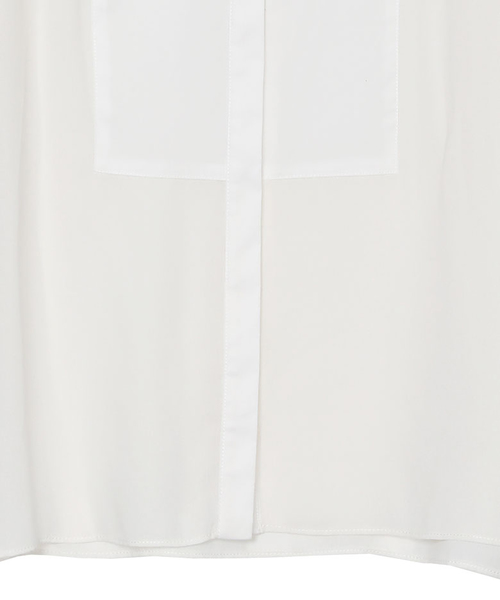 Ameri（アメリ）の「LADY DRESS SHIRT（シャツ/ブラウス・レディース・オフホワイト/ミント・FREE）」の10枚目の写真