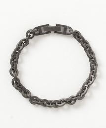 GILD（ギルド）の「Frosted coat wide square chain bracelet（ブレスレット）」
