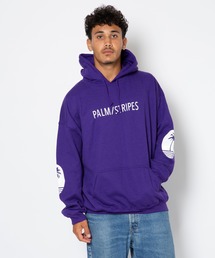 【Safari掲載】LOGO SWEAT HOODIE by PALM/STRIPES