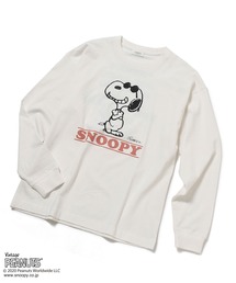 JUNRED | PEANUTSスヌーピー別注ロンT(Tシャツ/カットソー)