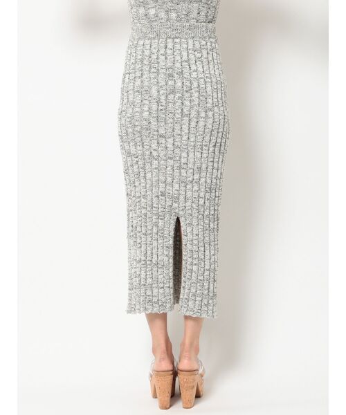 MERCURYDUO（マーキュリーデュオ）の「リブタイトニットスカート（スカート・レディース・アイボリー/ミント/その他1・FREE）」の12枚目の写真