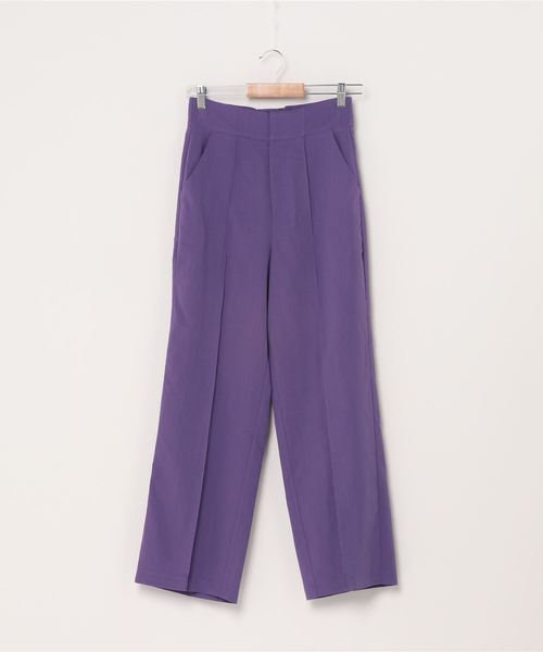 archives（アルシーヴ）の「バックレースアップセンタープレスパンツ（その他パンツ・レディース・パープル/アイボリー/マスタード/レンガ/グリーン・MEDIUM）」の22枚目の写真