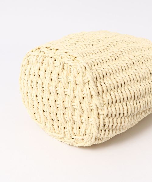 fifth（フィフス）の「ナチュラル巾着かごバッグ（かごバッグ・レディース・ベージュ/アイボリー・FREE）」の14枚目の写真