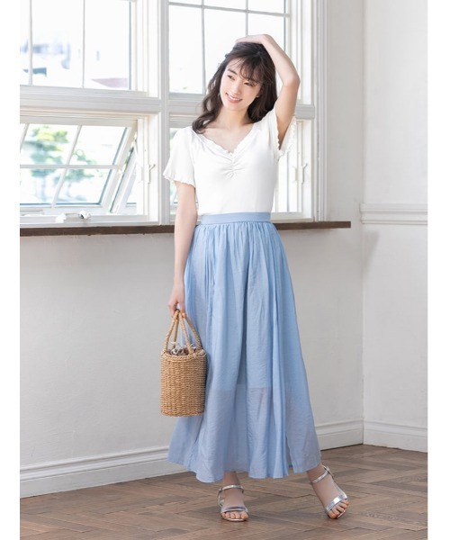 fifth（フィフス）の「ナチュラル巾着かごバッグ（かごバッグ・レディース・ベージュ/アイボリー・FREE）」の11枚目の写真