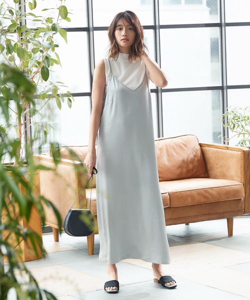 サテンキャミワンピース ワンピース Kobe Lettuce コウベレタス のファッション通販 Zozotown