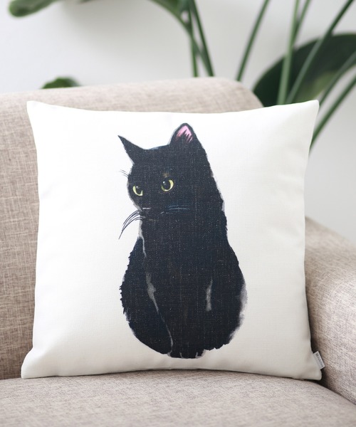 ベヒ猫 クッションカバー・ブランケット アリア調 逆バニーver. 新品未開封 41-100042_02.jpg
