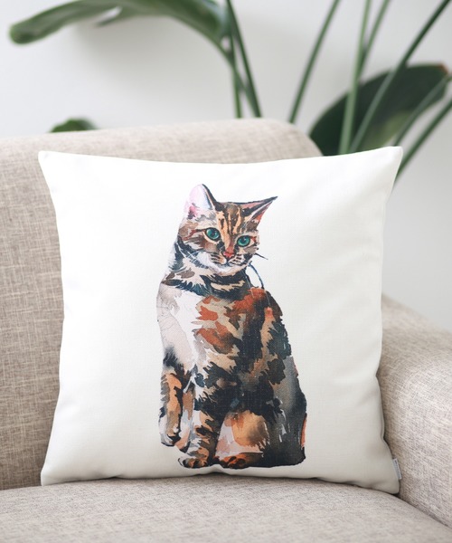 ベヒ猫 クッションカバー・ブランケット アリア調 逆バニーver. 新品未開封 ブランケット インクッション にゃふにゃふ 100x70cm ネコ