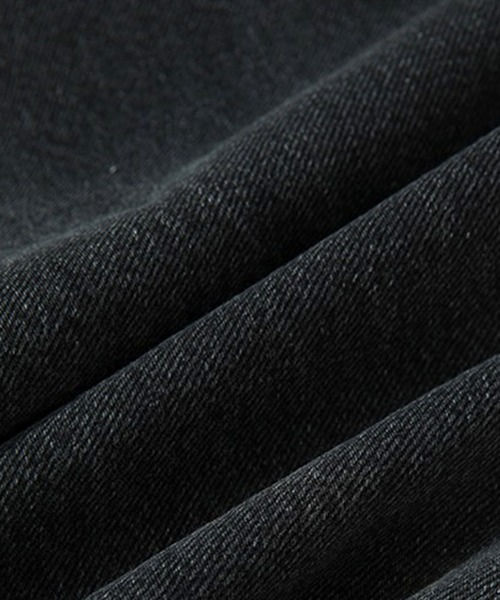 Fano Studios（ファノ ストゥディオズ）の「【Fano Studios】ストレートシルエット ブラック ダメージデニムパンツ FX20K143（デニムパンツ・レディース・ブラック・S/M/L）」の12枚目の写真