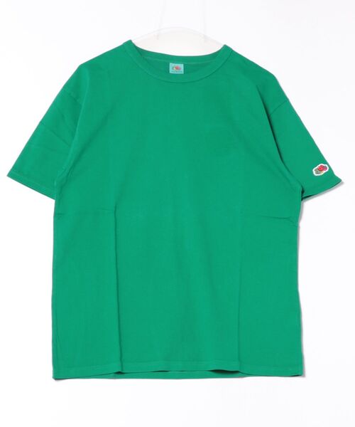 FRUIT OF THE LOOM(フルーツオブザルーム)の「製品染め S/S Tシャツ / Tシャツ / 半袖 / 無地 / ユニセックス(Tシャツ/カットソー・レディース・パープル/ミント/グリーン/イエロー/レッド・S/M/L/XL)」の1枚目の写真