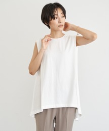 ノースリーブバックフレアカットチュニック *