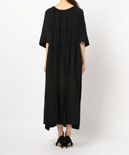 CLANE（クラネ）の「DOUBLE FACE TIERED ONE PIECE（ワンピース）」 - WEAR