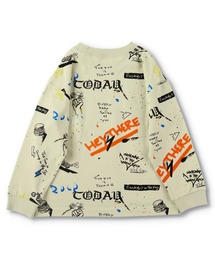 RADCHAP（ラッドチャップ）の「ペイント落書き長袖Tシャツ（Tシャツ/カットソー・キッズ）」