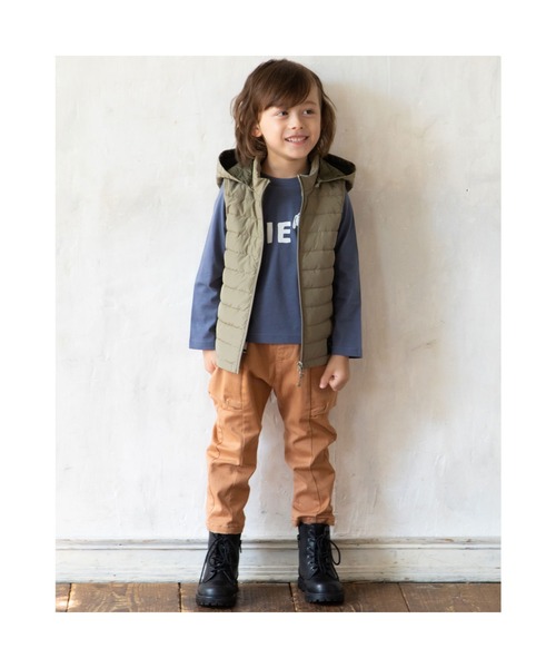 セール Slap Slip ライトダウン 前開き フード付き ベスト ダウンベスト Slap Slip スラップスリップ のファッション通販 Zozotown