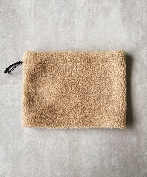 THE NORTH FACE（ザノースフェイス）の「【THE NORTHFACE (ザ・ノース・フェイス)】 ボアフリース ネックウォーマー FLEECE NECK WARMER（ネックウォーマー/スヌード・メンズ・ブラック/ダークベージュ/キャメル・FREE）」の16枚目の写真