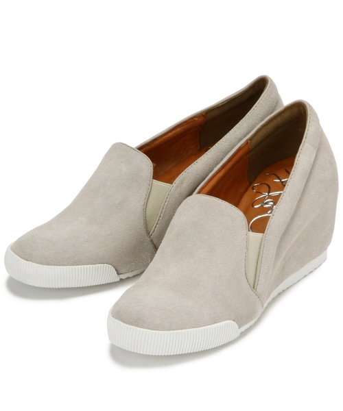 BEAUTY&YOUTH UNITED ARROWS（ビューティーアンドユースユナイテッドアローズ）の「BYSF Le vernis インヒールスニーカー ◆◆（スニーカー・レディース・ブラック/オフホワイト/ライトブルー・23.5cm/24cm/24.5cm/23cm）」の2枚目の写真