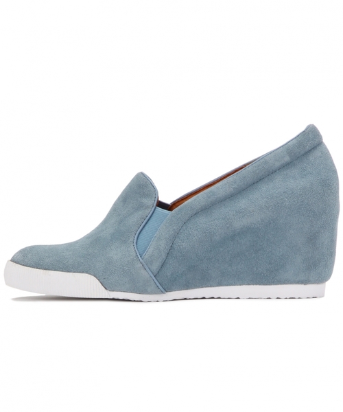 BEAUTY&YOUTH UNITED ARROWS（ビューティーアンドユースユナイテッドアローズ）の「BYSF Le vernis インヒールスニーカー ◆◆（スニーカー・レディース・ブラック/オフホワイト/ライトブルー・23.5cm/24cm/24.5cm/23cm）」の5枚目の写真