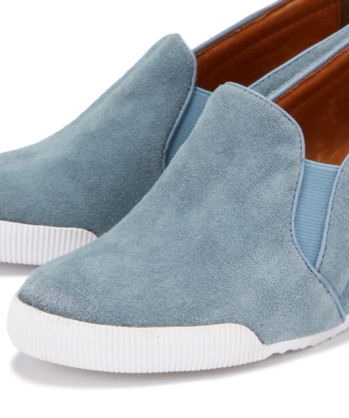 BEAUTY&YOUTH UNITED ARROWS（ビューティーアンドユースユナイテッドアローズ）の「BYSF Le vernis インヒールスニーカー ◆◆（スニーカー・レディース・ブラック/オフホワイト/ライトブルー・23.5cm/24cm/24.5cm/23cm）」の8枚目の写真