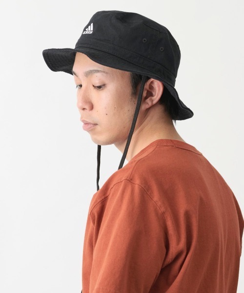 adidas（アディダス）の「【adidas】BOS TWILL ADV / 【アディダス】UVカット　ウォッシャブルアドベンチャーハット（ハット・レディース・ベージュ/ブラック/グリーン/ネイビー・58cm/60cm/62cm）」の15枚目の写真