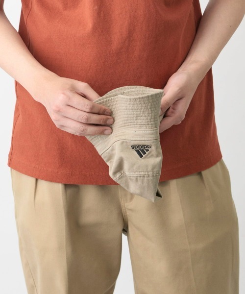 adidas（アディダス）の「【adidas】BOS TWILL ADV / 【アディダス】UVカット　ウォッシャブルアドベンチャーハット（ハット・レディース・ベージュ/ブラック/グリーン/ネイビー・58cm/60cm/62cm）」の8枚目の写真