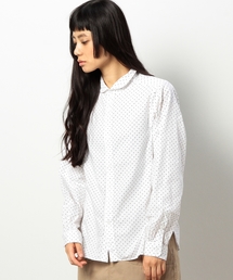 coen | ライトオックスフォードドット柄シャツ(シャツ/ブラウス)