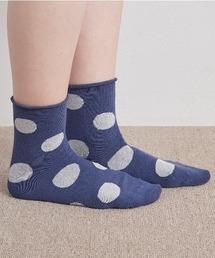 Homie（ホミー）の「・Homie / ホミー  COTTON LINEN DOT SOCKS  H-038･･ DLI（ソックス/靴下）」