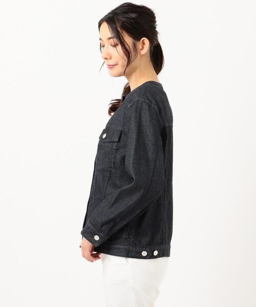 セール】【洗える】8.5オンス ストレッチ デニム ジャケット（デニム