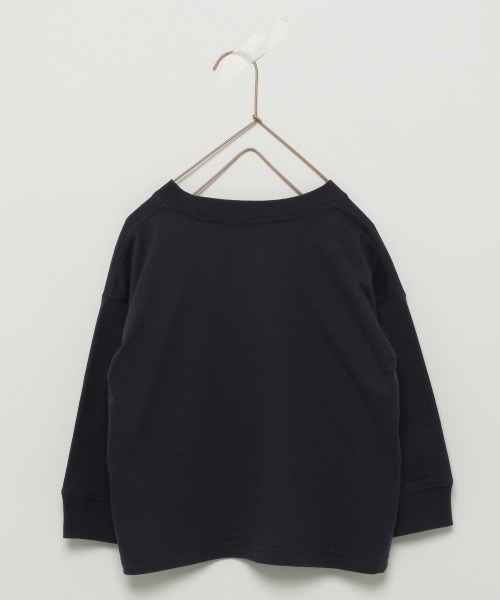 LOWRYS FARM(ローリーズファーム)の「NYCフロントプリントロンT 936610(Tシャツ/カットソー・キッズ・ホワイト/ネイビー・34/32/35/33/31)」の4枚目の写真