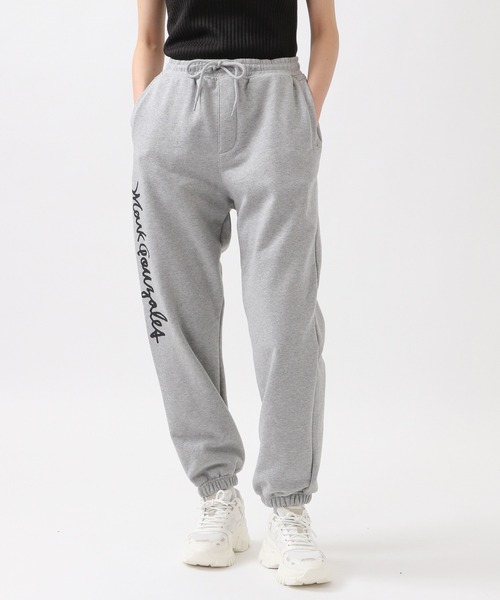 Mark Gonzales(マーク・ゴンザレス)の「Mark Gonzales/LOGO SWEATパンツ 2930683(スウェットパンツ・レディース・グレー/ブラック/その他1・MEDIUM/LARGE/X-LARGE)」の3枚目の写真