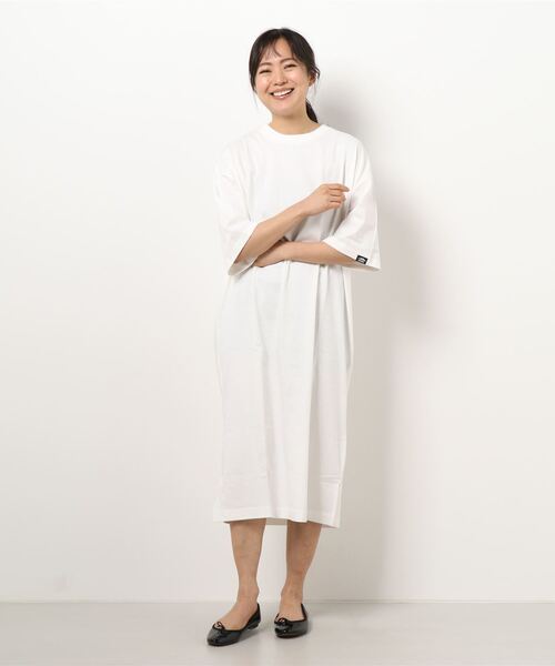 Outdoor Products Apparel アウトドアプロダクツアパレル の ｕｓａコットンワンピース 5分丈 オーバーサイズ ビッグシルエット ワンピース Wear