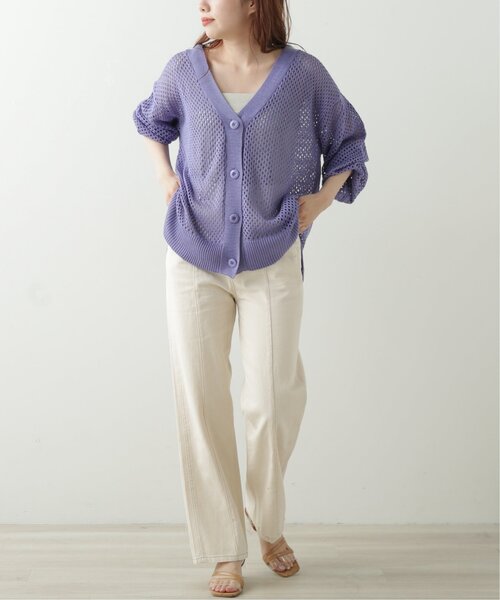 RAY CASSIN(レイカズン)の「レースアップパンツ(その他パンツ・レディース・グリーン/キナリ/ブラック・FREE)」の8枚目の写真