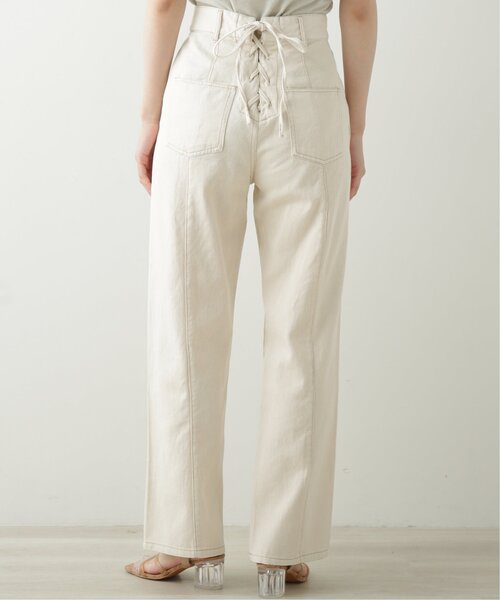 RAY CASSIN(レイカズン)の「レースアップパンツ(その他パンツ・レディース・グリーン/キナリ/ブラック・FREE)」の13枚目の写真