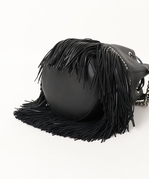 J&M Davidson(ジェイアンドエムデヴィッドソン)の「フリンジ カーニバル M(ショルダーバッグ・レディース・ブラック/ホワイト系その他/ブルー系その他・FREE)」の5枚目の写真