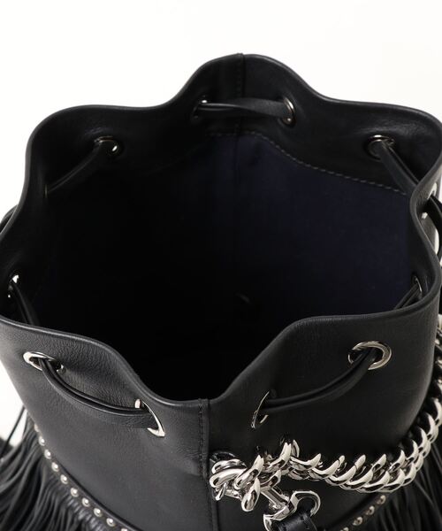 J&M Davidson(ジェイアンドエムデヴィッドソン)の「フリンジ カーニバル M(ショルダーバッグ・レディース・ブラック/ホワイト系その他/ブルー系その他・FREE)」の6枚目の写真