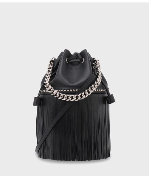 J&M Davidson(ジェイアンドエムデヴィッドソン)の「フリンジ カーニバル M(ショルダーバッグ・レディース・ブラック/ホワイト系その他/ブルー系その他・FREE)」の3枚目の写真