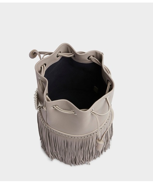 J&M Davidson(ジェイアンドエムデヴィッドソン)の「フリンジ カーニバル M(ショルダーバッグ・レディース・ブラック/ホワイト系その他/ブルー系その他・FREE)」の12枚目の写真