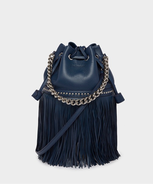 J&M Davidson(ジェイアンドエムデヴィッドソン)の「フリンジ カーニバル M(ショルダーバッグ・レディース・ブラック/ホワイト系その他/ブルー系その他・FREE)」の14枚目の写真