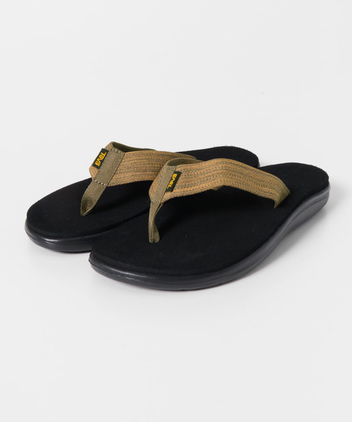Teva（テバ）の「Teva　Voyaflip（サンダル・メンズ・ブラック/カーキ・28cm/26cm/27cm）」の5枚目の写真