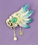 1980ss〜 ANNA SUI アナスイ ガラスビーズ　エナメル細工　ブローチ 1980ss〜 ANNA SUI アナスイ ガラスビーズ エナメル細工 ブローチ
