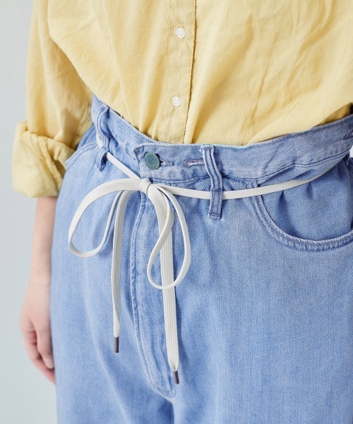 cepo（セポ）の「２ＷＡＹラップデニムパンツ（デニムパンツ・レディース・オフホワイト/インディゴブルー/ブルー系その他・S/M）」の20枚目の写真
