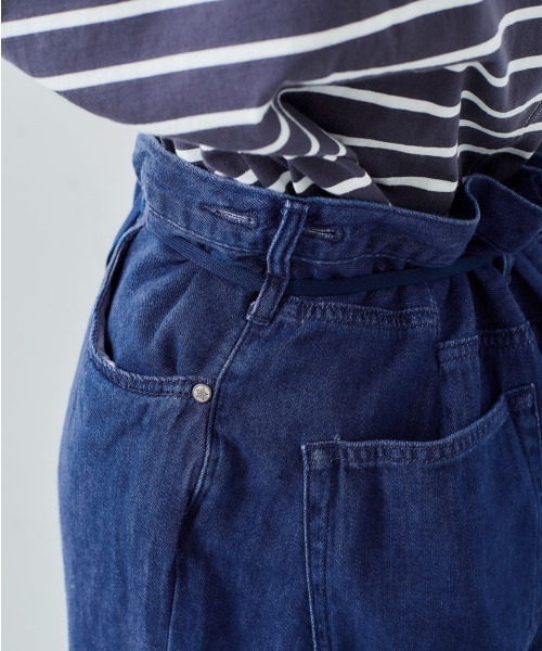 cepo（セポ）の「２ＷＡＹラップデニムパンツ（デニムパンツ・レディース・オフホワイト/インディゴブルー/ブルー系その他・S/M）」の14枚目の写真