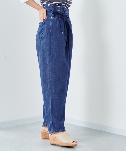 cepo（セポ）の「２ＷＡＹラップデニムパンツ（デニムパンツ・レディース・オフホワイト/インディゴブルー/ブルー系その他・S/M）」の16枚目の写真