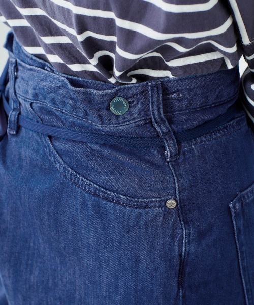 cepo（セポ）の「２ＷＡＹラップデニムパンツ（デニムパンツ・レディース・オフホワイト/インディゴブルー/ブルー系その他・S/M）」の18枚目の写真