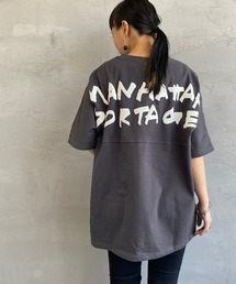 [MANHATTAN PORTAGE/マンハッタンポーテージ] 別注 バックプリントTシャツ