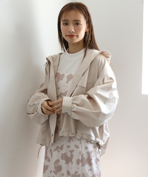 one after another NICE CLAUP（ワンアフターアナザーナイスクラップ）の「袖コンシャステレコトップス（Tシャツ/カットソー・レディース・オフホワイト/ベージュ/ブラック/ミント・FREE）」の10枚目の写真