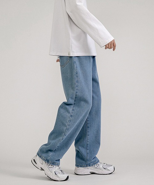 CORPUS TOKYO(コーパス トーキョー)の「Lazy Tokyo ルーズフィットデニム(デニムパンツ・メンズ・ブルー/グレー/ブラック/サックスブルー/ネイビー・1/4/5/3/2)」の15枚目の写真