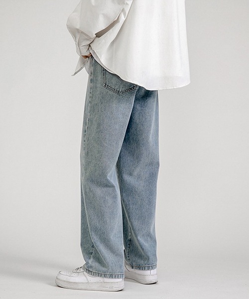 CORPUS TOKYO(コーパス トーキョー)の「Lazy Tokyo ルーズフィットデニム(デニムパンツ・メンズ・ブルー/グレー/ブラック/サックスブルー/ネイビー・1/4/5/3/2)」の18枚目の写真