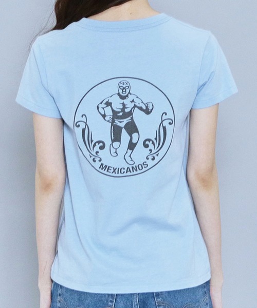 EDWIN（エドウィン）の「EDWIN USED LOOK ヴィンテージ半袖Tシャツ【ユニセックス】（Tシャツ/カットソー・レディース・ホワイト/ベージュ/ブラック/ホワイト系その他/グレー系その他/ベージュ系その他/グレイッシュブルー/ブルー系その他・SMALL/LARGE）」の7枚目の写真