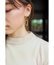 チェーンリングピアス