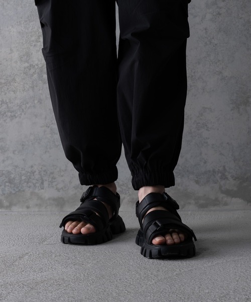 KUUUPY（クーピー）の「Leather Sneaker Sandal - レザースニーカーサンダル（サンダル・メンズ・ブラック・SMALL/MEDIUM/LARGE）」の15枚目の写真