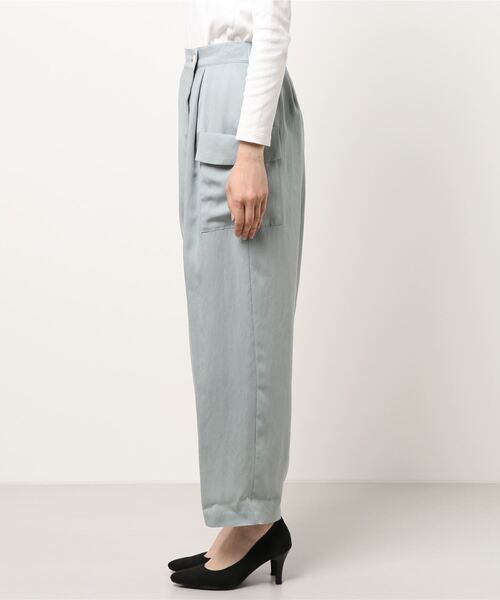 La SRIC(ラスリック)の「La SRIC / アシンメトリータックパンツ 【セットアップ可】(その他パンツ・レディース・ブルー系その他/ベージュ・38)」の7枚目の写真